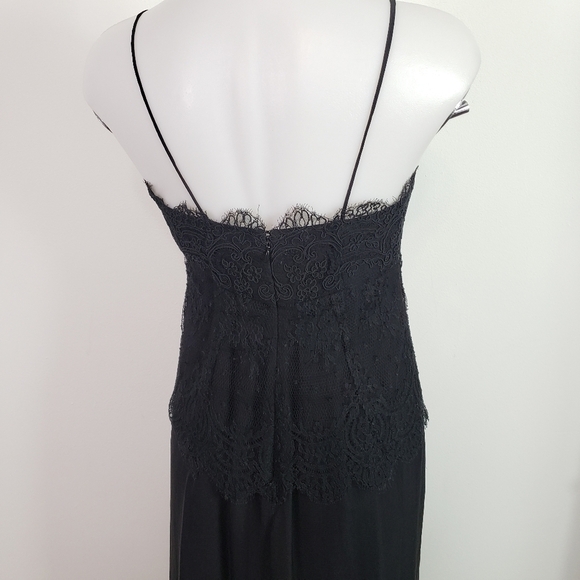 Chrysoula black formal dress with lace overlay - Picture 9 of 12